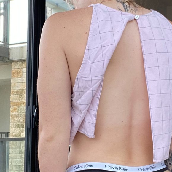 Pink pattern crop - Picture 2 of 2